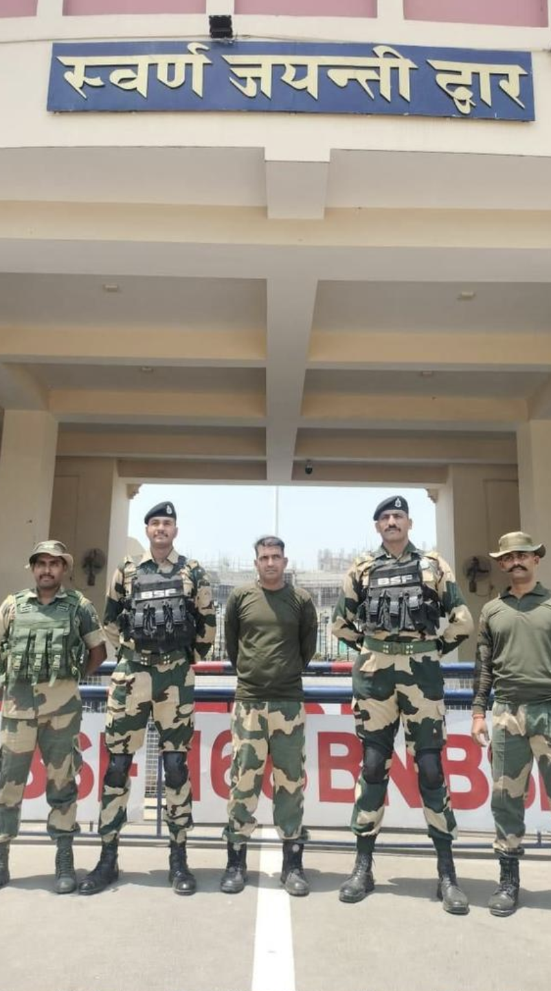 BSF Jawan Purnam Shaw Returns Home After Accidental Crossing into Pakistan